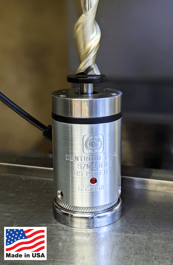 A TT-4 Tool Touch probe is shown with a tool above it