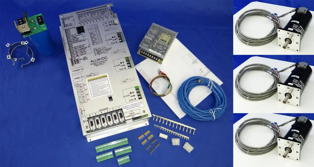 Allin1DC Bridgeport Boss 1-7 CNC Upgrade Kit with new DC Servo Motors Allin1DC Bridgeport Boss 1-7 CNC Upgrade Kit with new DC Servo Motors