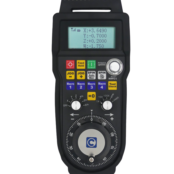 A six axis Wireless MPG for Centroid CNC Controllers