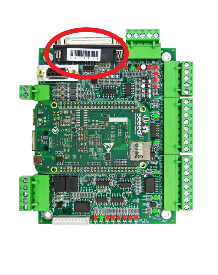 Acorn DIY CNC Controller Board Barcode