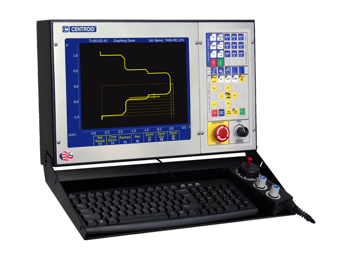 Centroid Oak CNC Operator's Console with Integrated CNCPC - Image 4